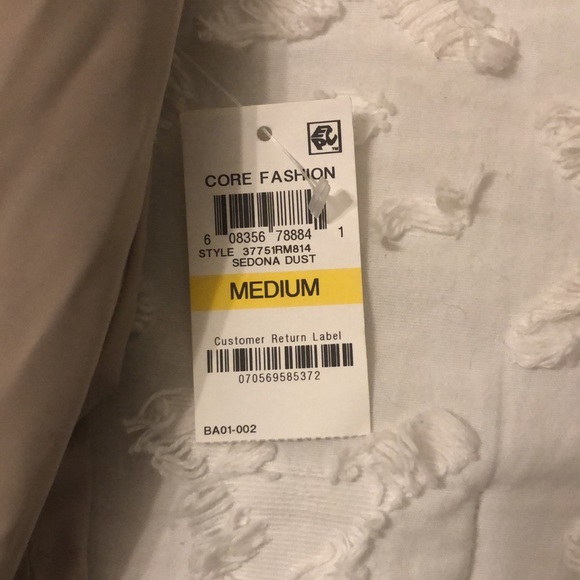 Rain jacket - charter Club size medium Nwt - Picture 3 of 4